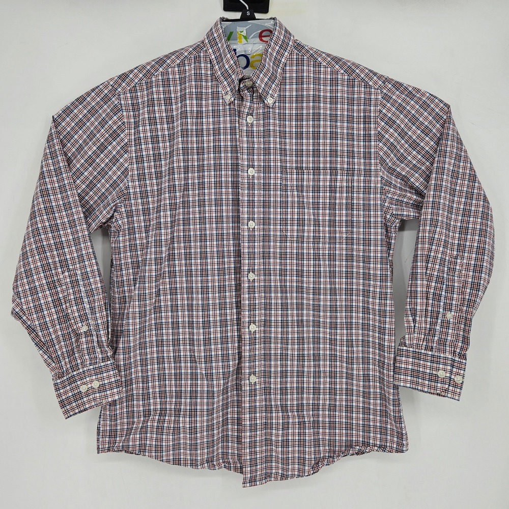 Pendleton Shirt Mens Medium Boulevard Plaid Button Down Casual Long‎ Sleeve